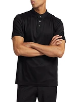 Cotton-Blend Polo Shirt