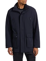 Caban Stand-Collar Jacket