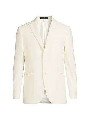 Peak-Lapel Tailored Jacket