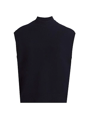 Merritt Cashmere Crewneck Vest