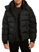 Glacier Matte Hooded Down Coat