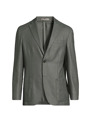 Silk-Wool Sportcoat