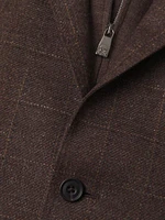 ID Wool-Cashmere Plaid Jacket