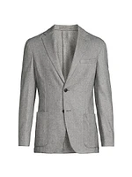 Silk-Cashmere Sport Jacket