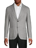 Silk-Cashmere Sport Jacket