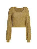 Mariana Pointelle Knit Top