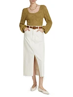 Mariana Pointelle Knit Top