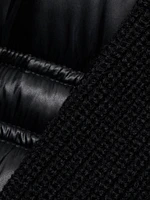Mac Mixed-Media Down Coat