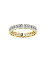 14K Gold & Emerald-Cut Lab-Grown Diamond Eternity Band/2.00-5.00 TCW