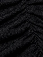 Echauffe Off-The-Shoulder Knit Blouse