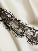 Lace-Inset Silk Camisole