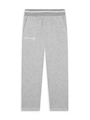 Little Girl's & Logo Fleece Leggings