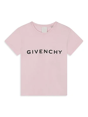 Little Girl's & Logo T-Shirt