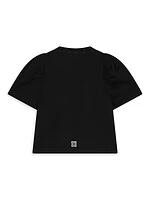 Baby Girl's & Little Girl's Logo Cotton T-Shirt
