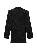 Tuxedo Jacket in Guipure