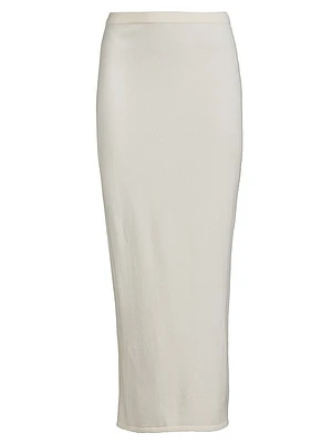 Versailles Wool-Cashmere Maxi Skirt