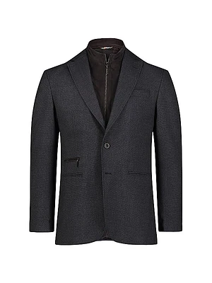 The Jetset II Layered Two-Button Blazer
