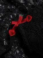 Floral Lace Bustier Bodysuit