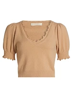 Polline Cashmere Crop Top