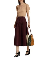 Polline Cashmere Crop Top