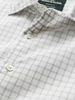 Three Streams Check Cotton Button-Front Shirt