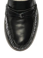 Clarita Leather Loafers