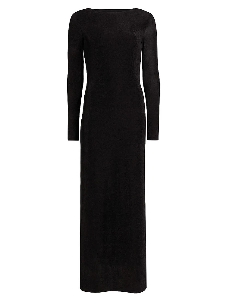 Luna Long-Sleeve Maxi Dress