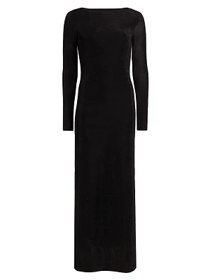Luna Long-Sleeve Maxi Dress