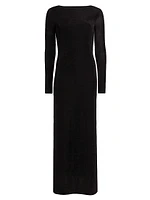 Luna Long-Sleeve Maxi Dress