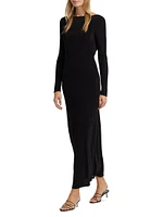 Luna Long-Sleeve Maxi Dress