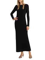 Luna Long-Sleeve Maxi Dress
