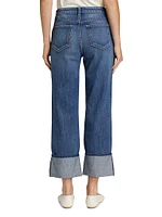 Leighton Cuffed Stovepipe Jeans