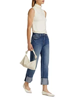 Leighton Cuffed Stovepipe Jeans