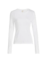 Ayla Crewneck Long-Sleeve T-Shirt