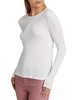 Ayla Crewneck Long-Sleeve T-Shirt