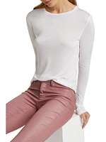 Ayla Crewneck Long-Sleeve T-Shirt