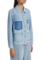 Chore Denim Button-Front Shirt Jacket