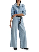 Chore Denim Button-Front Shirt Jacket