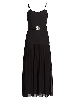 Susie Belted Maxi Dress