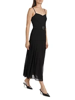 Susie Belted Maxi Dress