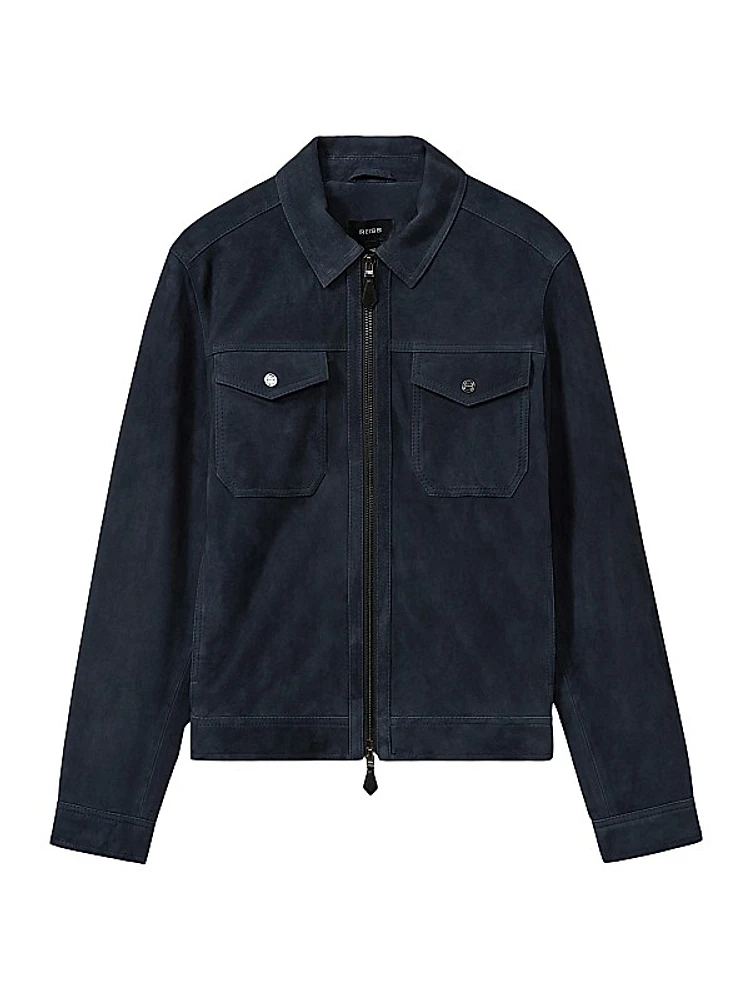 Pike Suede Shirt Jacket