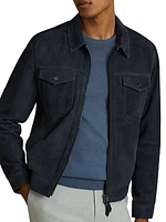 Pike Suede Shirt Jacket