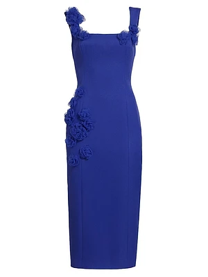 Valeria Floral Midi-Dress