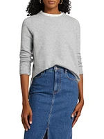 Layered Crewneck Sweater