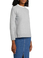Layered Crewneck Sweater