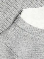 Layered Crewneck Sweater