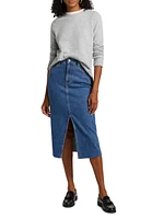 Layered Crewneck Sweater