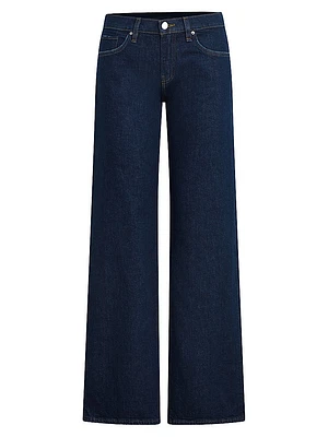 Kelli Low-Rise Wide-Leg Jeans