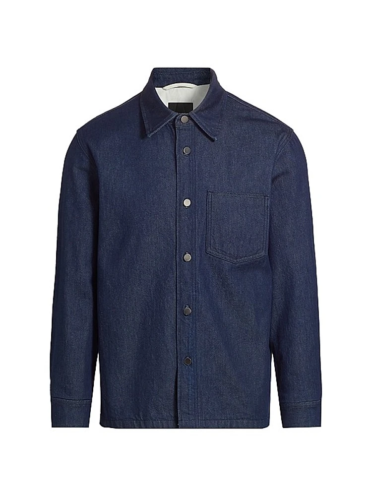 Denim Twill Overshirt