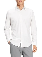 Sylvain Cotton-Blend Button-Front Shirt